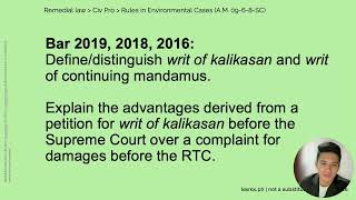 Remedial Law Review Part 2 [upl. by Lanae234]