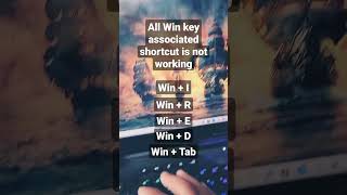 Microsoft Windows Tip  How to fix Windows key not working on Windows 10 and Windows 11 [upl. by Edrock]