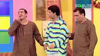 Zafri Khan and Nasir Chinyoti New Pakistani Stage Drama Full Comedy Funny Clip  Pk Mast [upl. by Ahcorb844]