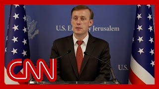 CNN asked US national security adviser about Israel using ‘dumb bombs’ in Gaza Hear his response [upl. by Eillac]