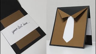 How to make greeting card for father  Fathers day card ideas [upl. by Vonni]