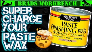 Improve your Paste Wax in MINUTES  Woodworking Tips amp Tricks [upl. by Aruol]