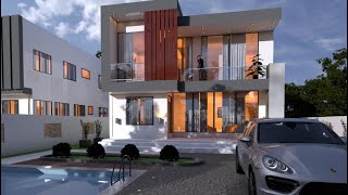 320K Newly Built 4 bedrooms with Swimming Pool at East Legon Hills Accra  Tour197📞233503373419 [upl. by Noir]