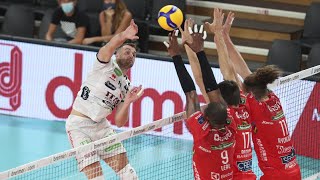 Highlights di Itas TrentinoCucine Lube Civitanova 32 andata semifinale di Supercoppa [upl. by Humph]