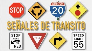 Aprenda las Señales de Transito en Estados UnidosExamen Escrito de Manejo [upl. by Limann]