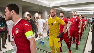 PES 2021 Gameplay  Serbien  Schweiz  Nations League 2024 [upl. by Juieta]