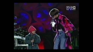 Whitney Houston with BobbiKristina live Poland 1999  My Love is Your Love HD [upl. by Anurb]