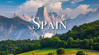 Top 20 Places To Visit In Spain [upl. by Aeriell]