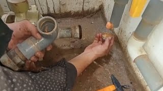 wow 😲 amazing pvc pipe fittings  House water 💦 motor broken pipe fitting replace  pvc pipe fitting [upl. by Nikos494]