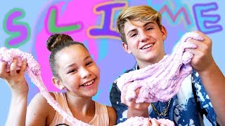 Surprise SLIME For My Girlfriend MattyBRaps amp Olivia Haschak [upl. by Damaris]