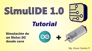 Simulide 10 Tutorial control de motor DC [upl. by Urina]