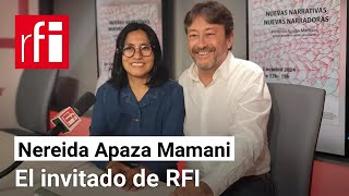 La artista peruana Nereida Apaza Mamani presentación en la Nueva Sorbona de París • RFI [upl. by Leahcir494]