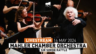 Sir Simon Rattle dirigiert Mozart  Elbphilharmonie LIVE [upl. by Irim]