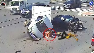 Tragic Horrifying Car Accidents 200 Shocking Crashes Caught on Camera – Who’s Really at Fault [upl. by Seleta]