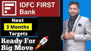 IDFC FIRST BANK Share Analysis amp Next Target [upl. by Aninotna]