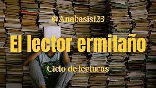 EL LECTOR ERMITAÑO MICHEL ONFRAY ANTIMANUAL DE FILOSOFÍA [upl. by Huskamp]