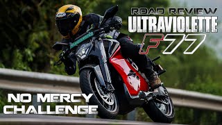 Ultraviolette F77 Road Review  Ballistic Range Test  Sagar Sheldekar Official [upl. by Tatum494]