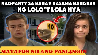 NATULOG AT NAGPARTY PA SILA SA BAHAY KASAMA ANG MGA BANGK4Y Tagalog Crime Stories [upl. by Stokes]