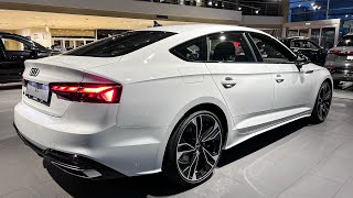 2024 AUDI A5 Sportback S Line Interior Exterior Visual Review myfuturecar [upl. by Oremodlab]