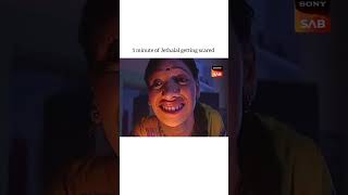 Tarak mehta  Jethalal scared moments 🤣🤣 jethalal jethalalmemes tarakmehta comedy [upl. by Pohsib]