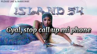 Stefflon Don  Dweet  Come Outside feat Buju Banton Official Music Lyrics Video [upl. by Rollins]