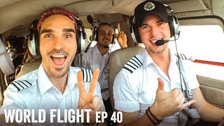 FLYING TO PAKISTAN  World Flight Episode 40 [upl. by Olympias911]