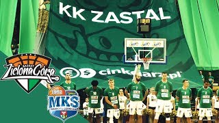 STELMET ENEA BC Zielona Góra VS MKS Dąbrowa Górnicza Relacja ENEA Basket Liga [upl. by Larrie]