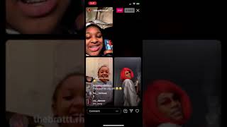 BadKidMacei BadKidParis And BadKidAaliyah On Instagram Live 42121 [upl. by Lamprey938]