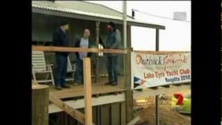 Lake Eyre Yacht Club regatta 2010 news clips [upl. by Anirdna]