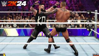 Kevin Owens vs Randy Orton  Full Match SMACKDOWN  WWE 2K24 [upl. by Elison]