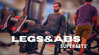 Beginners Leg workout amp Abs Superset  New Variations for Maximum Gains  Telugu fitness [upl. by Kellie]