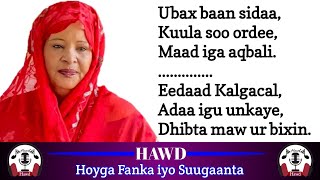 Khadra Daahir Cige  Heesta Isha Sacabka Mari [upl. by Irb99]