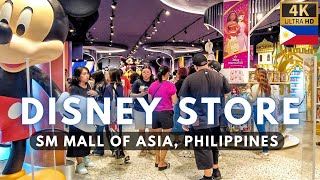 The First DISNEY STORE in Southeast Asia  SM MOA 4K Walking Tour Philippines  September 2024 [upl. by Adym705]