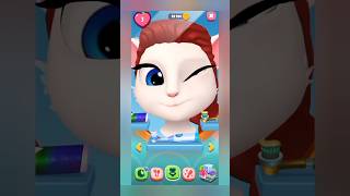 fnf angela angela2 mytalkingangela2 my talkingtom play shorts gameplay brash teeth [upl. by Tiphane]