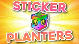 How To Get Sticker Planters Fast BEST METHODS in ROBLOX Bee Swarm Simulator Tips and Tricks [upl. by Guy]