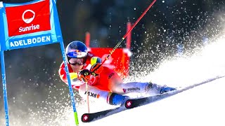 FIS Alpine Ski World Cup  Mens Giant Slalom RUN 1  Adelboden SUI  2024 [upl. by Sauder]