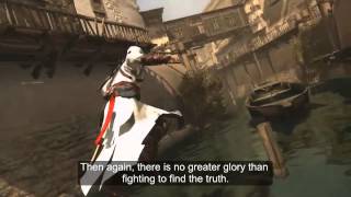 Assassins Creed  Altaïr IbnLaAhad legacy speech [upl. by Hirz]