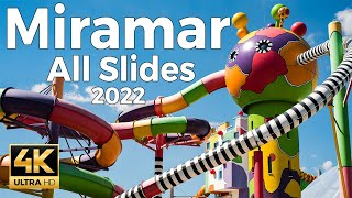 Miramar WaterPark 2022 Germany  All WaterSlides [upl. by Prem]