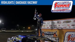 DIRTcar Summit Modified Nationals  Oakshade Raceway  July 13 2024  HIGHLIGHTS [upl. by Vogele]