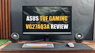 ASUS TUF Gaming VG27AQ3A Review  Bang for the Buck Gaming Monitor [upl. by Pilihp]