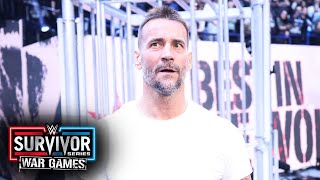 CM Punk IS BACK See the epic Survivor Series return Survivor Series WarGames 2023 highlights [upl. by Corin]