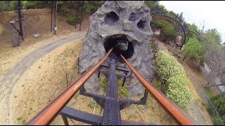 The Demon Roller Coaster POV Californias Great America [upl. by Alena]