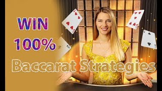 Baccarat Strategies To Win 2025 Achieving 40 Consecutive Wins [upl. by Erotavlas]