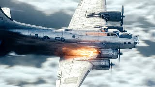 Masters of the Air Clip  “Engine Three Is On Fire” 2024 [upl. by Anialram142]