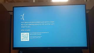 Crashing a PC in my summer camp Windows 11 CrashonCtrlScroll BSOD [upl. by Alahsal]