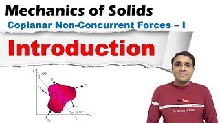 Introduction  Coplaner NonConcurent Forces  Mechanics of Solids [upl. by Trixi]