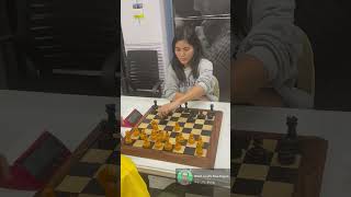 Pretty Girl Traps her opponent in the Stafford Gambit [upl. by Ecitnirp390]