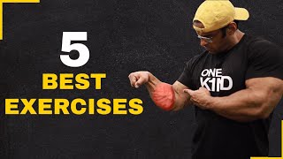 The Perfect Forearm Workout 5 Best Exercises  Yatinder Singh [upl. by Jared389]