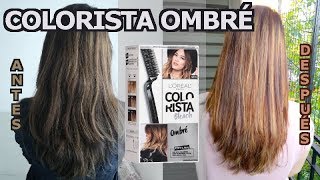 Colorista OMBRÉ  en cabello oscuro teñido [upl. by Seko906]