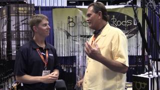 Blackfin Rods Gaff at ICAST 2014 [upl. by Lenox777]